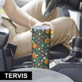 thumbnail image 6 of Pioneer Flower Floral Print Pattern 20oz Skinny Tumbler with Straw & Lid, Double Wall Vacuum Insulated Cup, Leak-Proof, Cup Holder Friendly, Hot 6H Cold 12H, 6 of 6