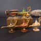 thumbnail image 2 of Adornos Naiovety lámpara Aladdin Magic Genie decoración regalo Coleccionable Metal azul claro, 2 of 6