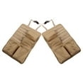 thumbnail image 1 of Auto  Organizer, Easy To  2PCS Backseat Car Organizer  For Automobile Khaki, 1 of 8