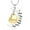 Always-Gold, variant on Urn Necklace for Women Men-I Love You To The Moon and Back-Stainless Steel Cremation Jewelry for Human Ashes