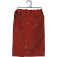 thumbnail image 2 of New Set Of 2 Winter Snowman Let It Snow Cotton Kitchen Dish Towels, Red, 2 of 3