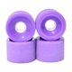thumbnail image 3 of 4 ruedas para patineta de surf de 70 x 51 mm, para longboard, de bajo ruido, resistentes al desgaste, para patinaje sobre carretera y campo, con herramienta, color morado, morado, 3 of 5