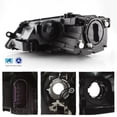 thumbnail image 2 of AKKON - Fits 2011-2018 VW Jetta 4Door Sedan [Halogen Type] Chrome Headlights Headlamp Left+Right Pair, 2 of 6