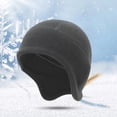 thumbnail image 5 of Yesbay Cap Helmet Inner Lining Cap Ear Elastic Dome Anti slip Outdoor Camping Skiing Cycling Cap Heat Retention Beanie, 5 of 7