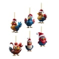 thumbnail image 2 of Adornos navideños Macarena Colgante de Gallo Estilo B, 2 of 8