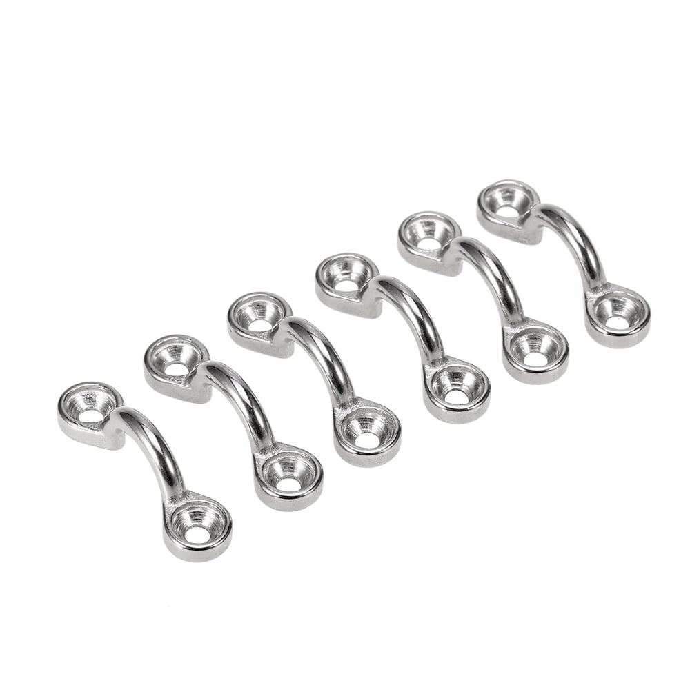 Kayak Pad Eye Kit Expanded Deck Loops Kit with 10 Tie Down Pad Eyes 4 J