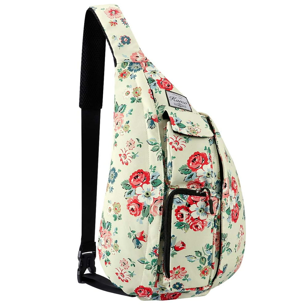 Kawell Sling Backpack Rope Bag Crossbody Backpack Travel Multipurpose Daypacks for Men Women