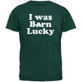 thumbnail image 1 of T-Shirt Adulte Vert Forêt Chanceux - Jour de la Saint-Patrick, 1 of 1