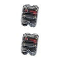 thumbnail image 2 of Guardoinrt Car Auto Audio Radio In Line Fuse Breaker Circuit For DC 12V Black 250A 2Set, 2 of 6