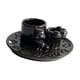 thumbnail image 2 of Soporte de incienso para decoración del hogar, centros de mesa, decoración, soporte de cerámica, plato de vela de gato para dormitorio, sala de estudi Negro, 2 of 9