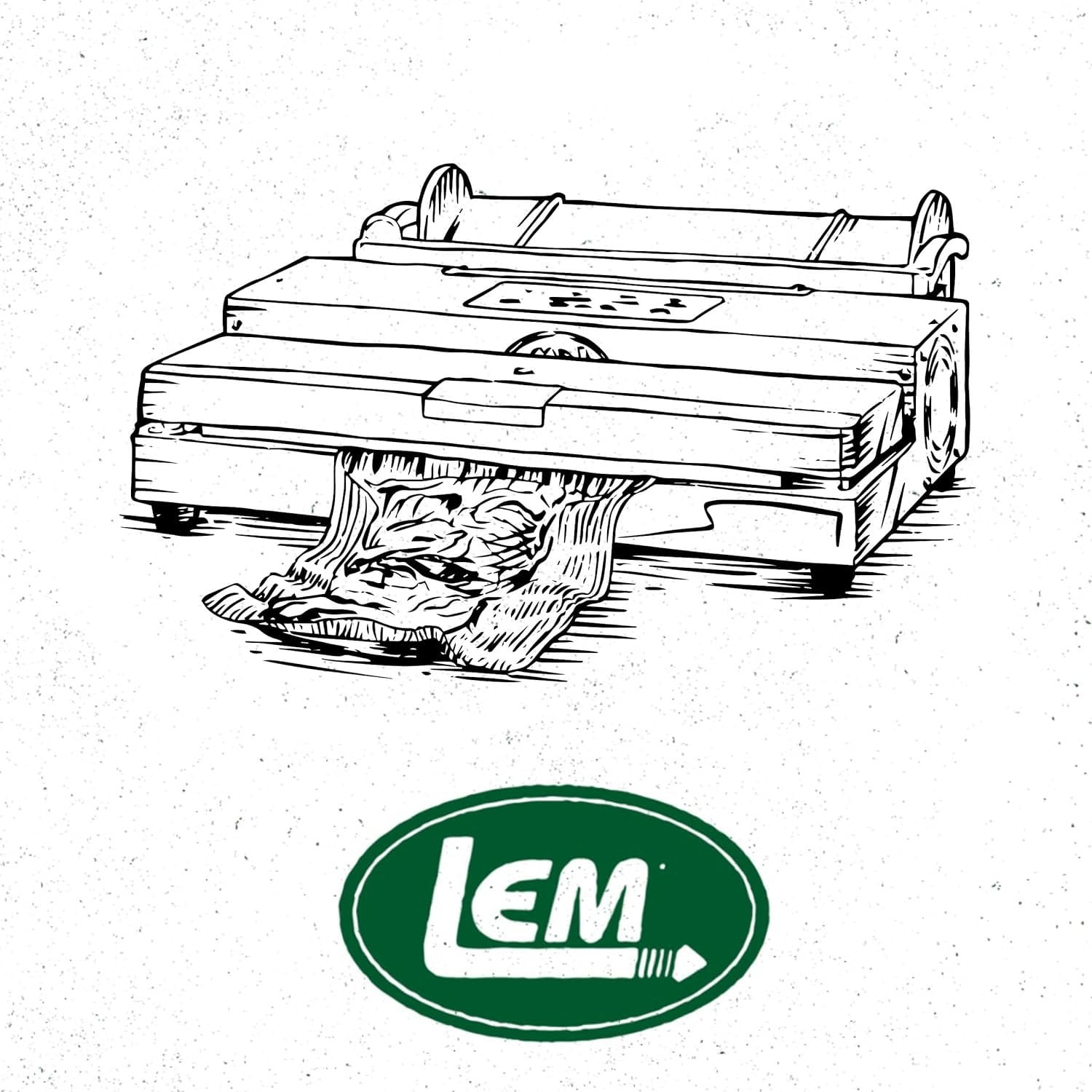 LEM Products MaxVac 250 Stainless Steel Vacuum Sealer with Built-In Bag Holder and Cutter, Silver and Black