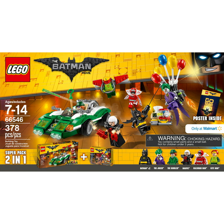 LEGO Batman Movie - Riddler Minifigure with Cane 2017