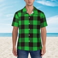 thumbnail image 4 of Balery Men'S Summer Hawaiian Shirts Short-Sleeve Design Name Printed Casual Shirts - Size Name, 4 of 9