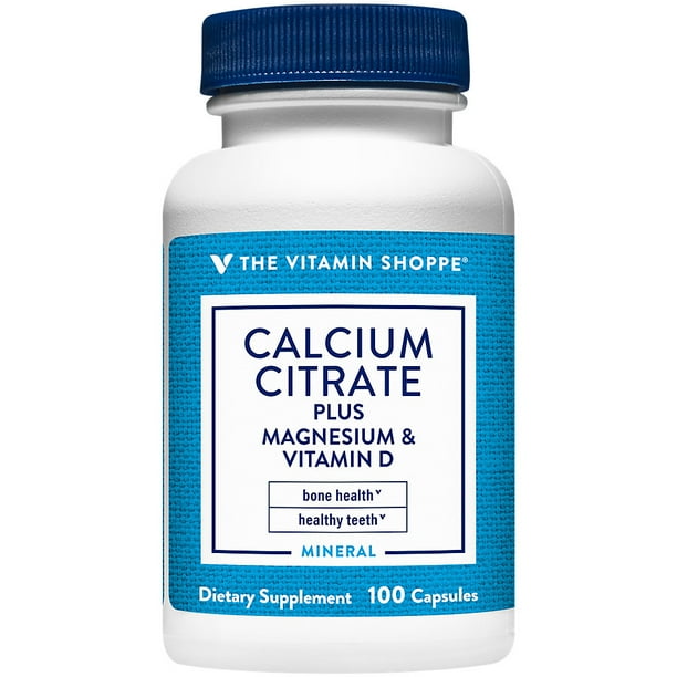 Calcium Citrate+MagnesiumVitamin D,MultiMineral Bone Health Supplement