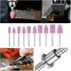 thumbnail image 4 of Mounted Ceramic Grinding Stone Head Polishing Abrasive Wheel For Rotary Power Tools(6mm 5PCS,180240GRITBULLET HEAD), 4 of 5