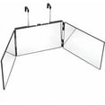 thumbnail image 1 of Regalo ideal para personas con estilo, portátil y fácil de llevar para viajeros frecuentes, espejo de 3 vías con ángulo de visión de 360 grados, vidrio antivaho transparente que mejora la experiencia, 1 of 5