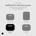 thumbnail image 2 of Funda para AirPods Pro 3 kate spade new york Cherry Dot con llavero, 2 of 6