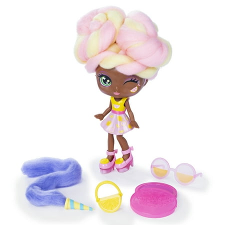 Candylocks, 7-Inch Lacey Lemonade, Sugar Style Deluxe Scented Collectible Doll with Accessories