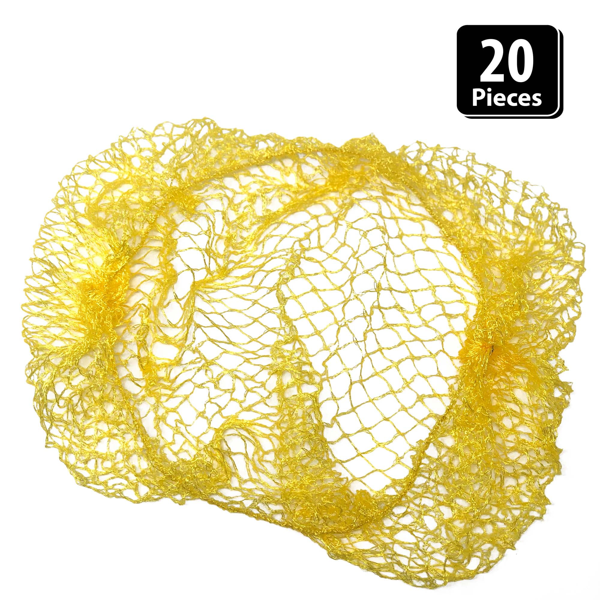 Popular Life Scarlett Durable and Invisible Blonde Hair Nets, Blonde