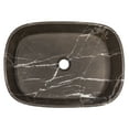 thumbnail image 5 of Eden Bath EB-S058PI-H 5.75 x 14 x 19 in. Rounded Rectangular Vessel Sink, Pietra Gray Marble, 5 of 9