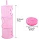 thumbnail image 3 of Cesta de malla plegable de 3 capas Cesta de malla plegable Almacenamiento colgante Cesta de secado colgante de 3 capas Perfecta para guardar ropa Calcetines y juguetes (2 piezas) oso de fresa Hogar, 3 of 6