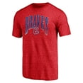 thumbnail image 2 of Men's Red Atlanta Braves Line Corps Tri-Blend T-Shirt, 2 of 3