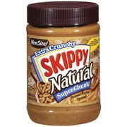 SKIPPY® Natural SUPER CHUNK Peanut Butter Spread, 7 g Protein Per Serving, 26.5 oz