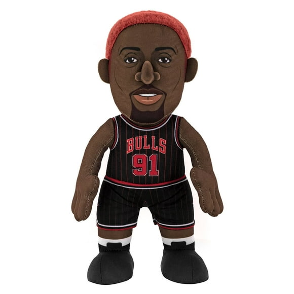 Bleacher creatures chicago Bulls Dennis Rodman 10 Plush Figure - an NBA Legend for Play or Display