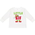 thumbnail image 3 of Inktastic Christmas Little Elf Boys or Girls Long Sleeve Toddler T-Shirt, 3 of 5