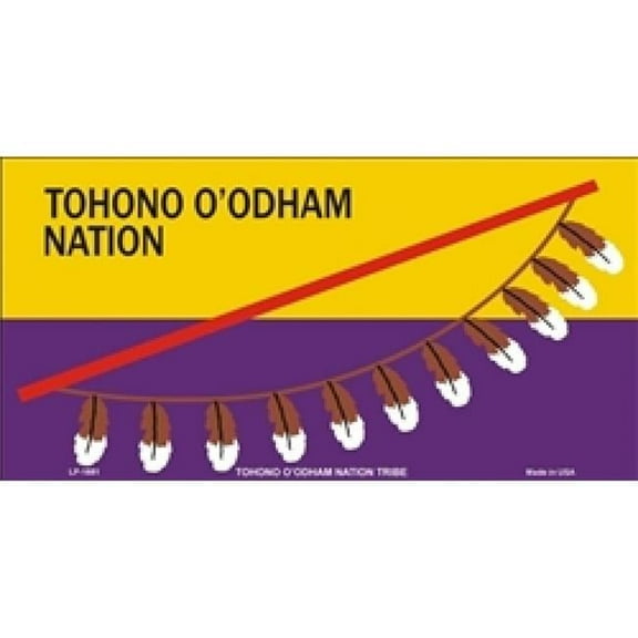 Tohono O'odham Nation Flag License Plate