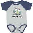 thumbnail image 3 of Inktastic Zebra My Babushka Loves Me Boys or Girls Baby Bodysuit, 3 of 5