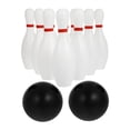 thumbnail image 4 of HEANUJJ Bowling Table Game Bowling Game Set White Fun Interaction 1 Set, 4 of 6