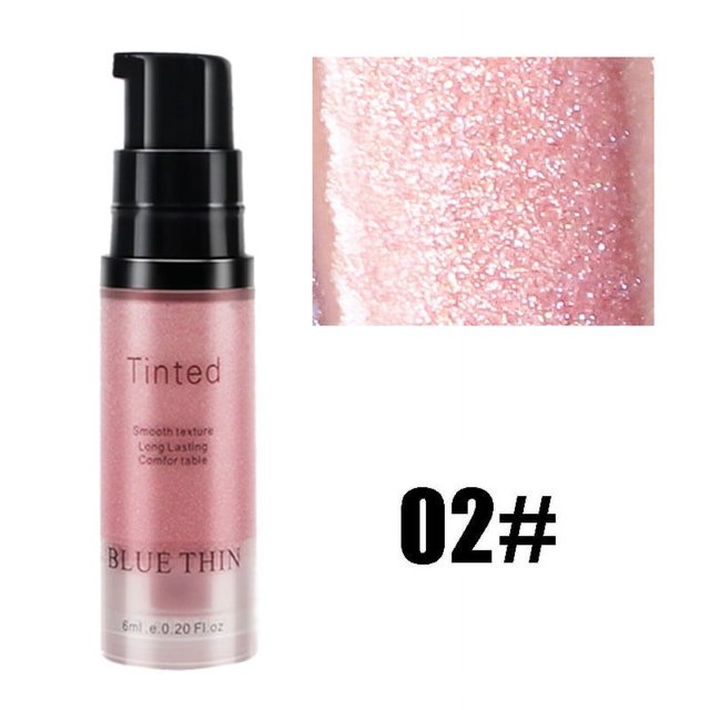 Maquillaje Iluminador Oro Líquido Brillo Cara Ojos 6ML 6ML