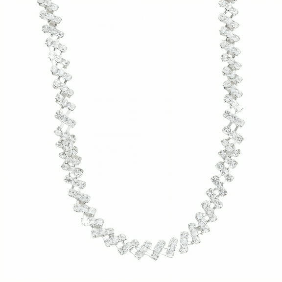 DESIGNICE Heart Necklace,Adaptive Movement Pendant Necklace for Women,Breezy Look Mom Necklace for Women,Silver1 Plated