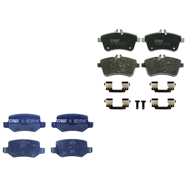 Set de Balatas Bajos Metales TRW B200 2006 A 2011 Mercedes-Benz Kit Completo