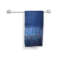 thumbnail image 6 of Wukai Retro Blue Glitter Lightweight, Quick-Drying Microfiber Towels - Soft and Absorbent for Fitness, Sports, Yoga, Travel, Gym - 2 Pack, Dark Grey, 6 of 8
