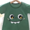 thumbnail image 5 of KPOPLK Baby Boys Romper Jumpsuits Pajama Short Sleeve Cute Print Clothes PJM Sleepwear Sets for 0-24M Size 6-9 Months,AG, 5 of 5