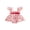 Pink, variant on BemeyourBBs Newborn Baby Girl 4th of July Romper Dress Outfit Patriotic Independent Day Summer Smocked Dress Cute I Love USA Letters Embroidery Flying Sleeve Star Print Tulle Tutu Dress Playsuit