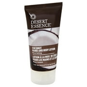 Desert Essence Hand and Body Lotion - Coconut - Travel Sz - 1.5 oz - 1 Case