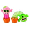 3.5" Neon Cactus Spring Toys - Pack of 12