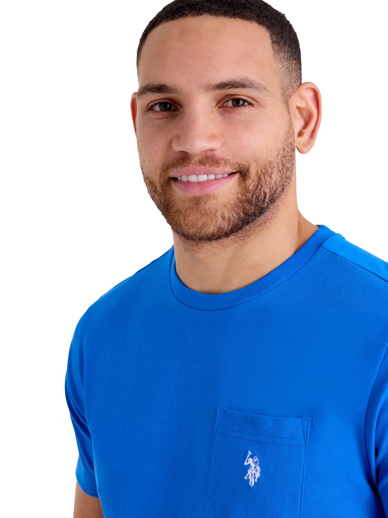 U.S. Polo Assn. Men's Short Sleeve Crew Neck Pocket T-Shirt