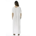 thumbnail image 3 of Riviera Sun Long Embroidered Dresses for Women (White, Large), 3 of 3
