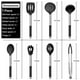 thumbnail image 2 of Juego de utensilios de cocina E-far de silicona, 7 piezas con acero inoxidable, 2 of 7