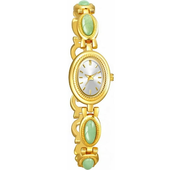 Elegant Pearl Women's Dress Watch Fashion Oval dial Gift Women's Waterproof Watch