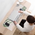 thumbnail image 3 of Long Mouse Pads for Desk,Orange Boho Geometric and Plant Pattern Desk Mats on Top Of Desks, Desk Mouse Pad Extra Large with 3mm Non-Slip Base and Stitched Edge for Gaming,Office,Work,Home 31.5"x11.8", 3 of 6