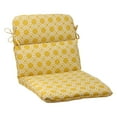 thumbnail image 1 of Pillow Perfect Outdoor/ Indoor Rossmere Yellow Rounded Corners Chair Cushion, 1 of 2