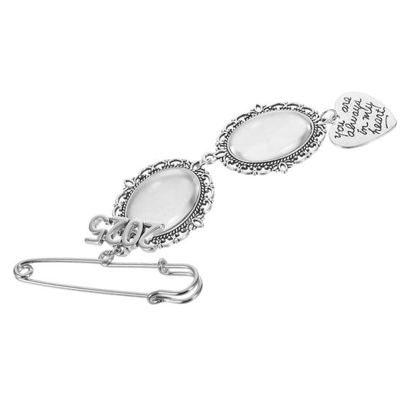 RENACLIPY Graduation Cap Brooch Pin Photo Frame Accessory for Graduation Party and Special Occasions