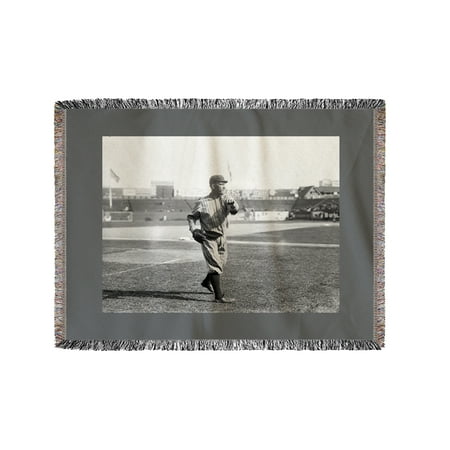 Dover Blanket - Frank Allen, Brooklyn Dodgers, Baseball Photo (60x80 Woven Chenille Yarn Blanket)