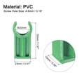 thumbnail image 2 of Unique Bargains PVC Pinces Clips, 20 Pack pour 20mm (3/4 ') Support de Cintre de Tuyau, Vert, 2 of 5