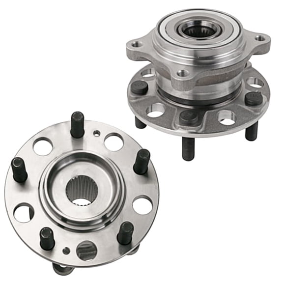 Detroit Axle - AWD 2pc Rear Wheel Bearing Hubs for 2016-2021 Hyundai Tucson 2016-2022 Kia Sportage, Wheel Bearing and Hubs Assembly 2017 2018 2019 2020 Replacement